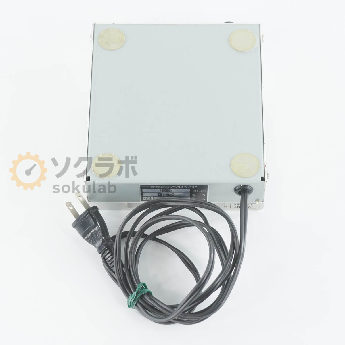 DW]USED 8日保証 振動確認済 AS ONE OPM-103 PLATE MIXER マイクロワン